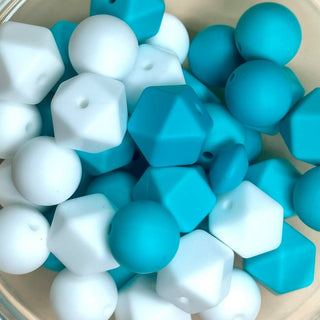 Lux Label & Co. TEAL BEAD PACK