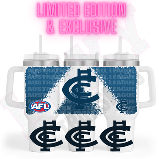 Lux Label & Co. Uv DTF Print Wraps AFL CARLTON  - INSTOCK 40 OZ UV DTF WRAP