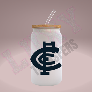 Lux Label & Co. Uv DTF Print Wraps AFL CARLTON - INSTOCK Single Decal UV DTF