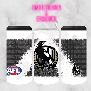 Lux Label & Co. Uv DTF Print Wraps AFL COLLINGWOOD  - INSTOCK 16 OZ UV DTF WRAP