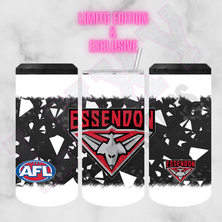 Lux Label & Co. Uv DTF Print Wraps AFL ESSENDON - INSTOCK 16 OZ UV DTF WRAP