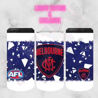 Lux Label & Co. Uv DTF Print Wraps AFL MELBOURNE  - INSTOCK 16 OZ UV DTF WRAP