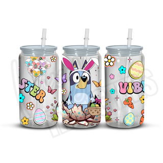 Lux Label & Co. Uv DTF Print Wraps B EASTER VIBES  -16 OZ