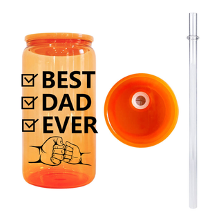 Lux Label & Co. Uv DTF Print Wraps BEST DAD EVER - INSTOCK Single Decal UV DTF