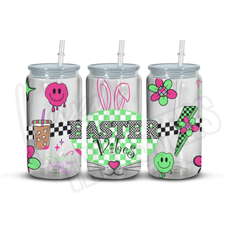 Lux Label & Co. Uv DTF Print Wraps EASTER VIBES  -16 OZ