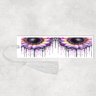 Lux Label & Co. Uv DTF Print Wraps FLOWER DRIP - INSTOCK BOOKMARK UV DTF