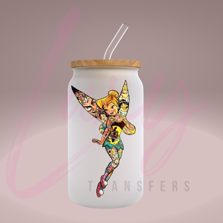 Lux Label & Co. Uv DTF Print Wraps MASH UP FAIRY - INSTOCK Single Decal UV DTF