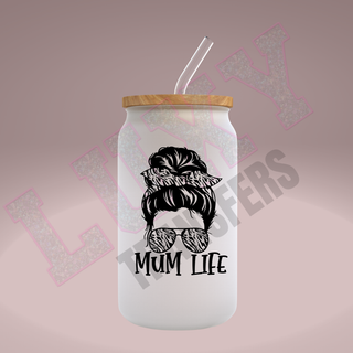 Lux Label & Co. Uv DTF Print Wraps MUM LIFE- INSTOCK Single Decal UV DTF