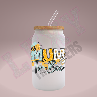 Lux Label & Co. Uv DTF Print Wraps MUM TO BEE- INSTOCK Single Decal UV DTF