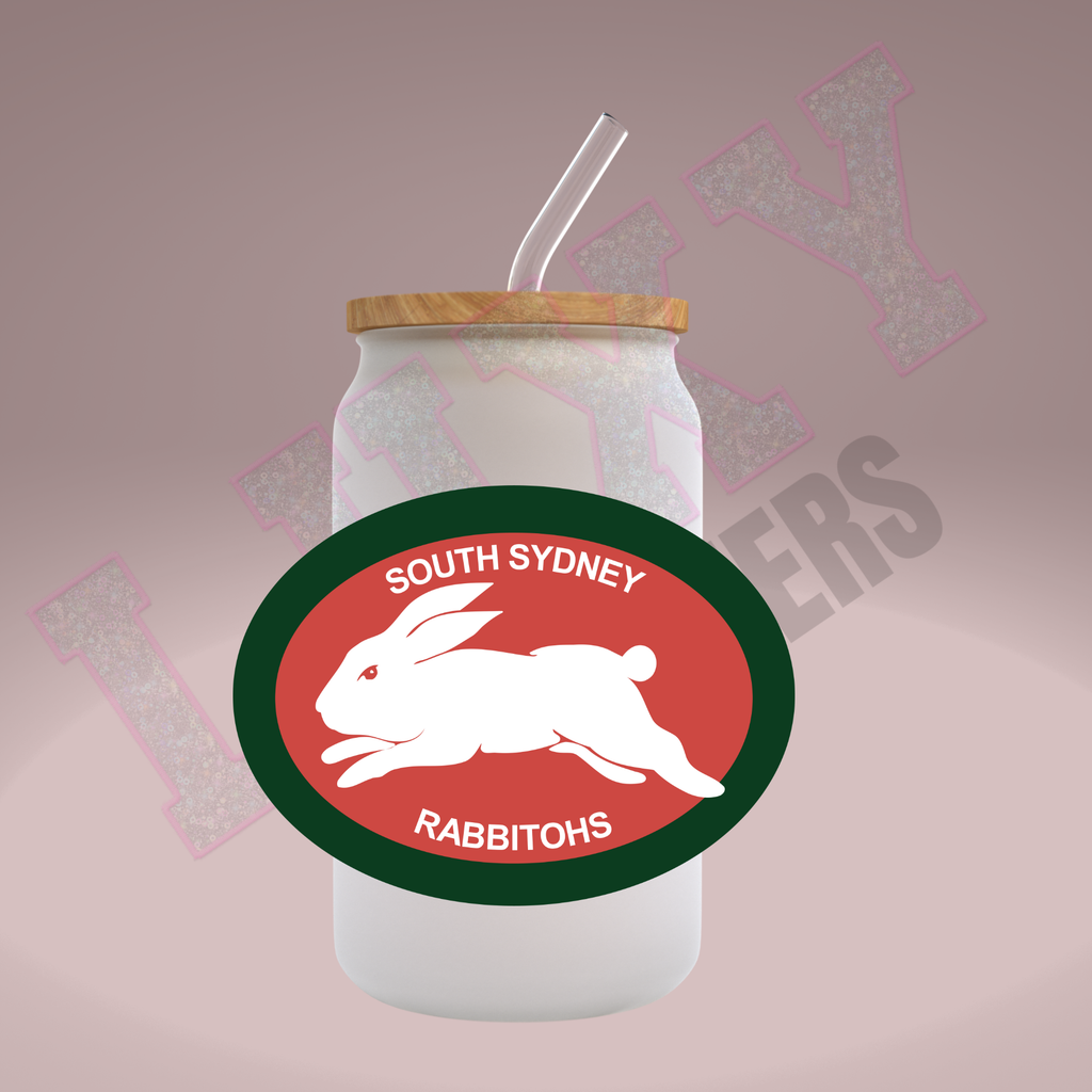 NRL RABBITOHS- INSTOCK Single Decal UV DTF – Lux Label & Co.
