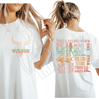 LUXY TRANSFERS LANEY WILSON -  DTF TRANSFER SET