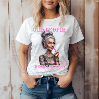 LUXY TRANSFERS OLD PEOPLE  - DTF TRANSFER