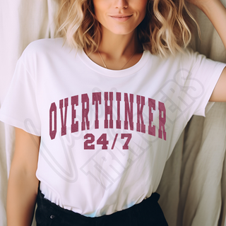 LUXY TRANSFERS OVERTHINKER 24/7 -  DTF TRANSFER