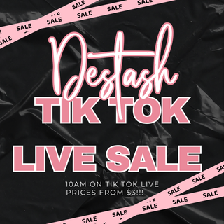 LUXYHUSTLE DESTASH TIK TOK LIVE 29th JAN 2025 - VIP TICKET