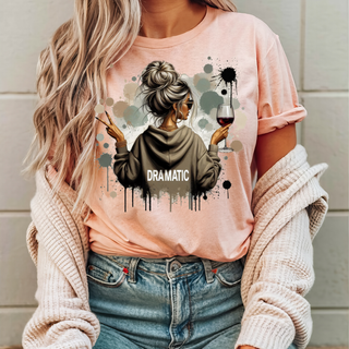 LUXYHUSTLE DRAMATIC- READY TO SHIP- DTF TRANSFER