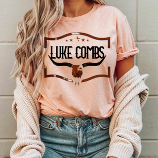 LUXYHUSTLE LUKE COMBS - READY TO SHIP- DTF TRANSFER