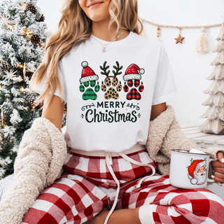 LUXYHUSTLE MERRY PAW CHRISTMAS - DTF