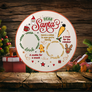 LUXYHUSTLE Santa Tray #9- UV DTF