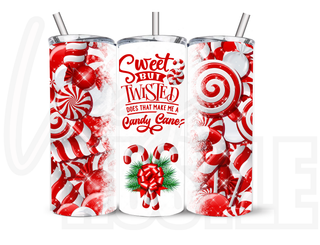 LUXYHUSTLE SWEET BUT TWISTED - 20 Oz SUBLIMATION PRINT